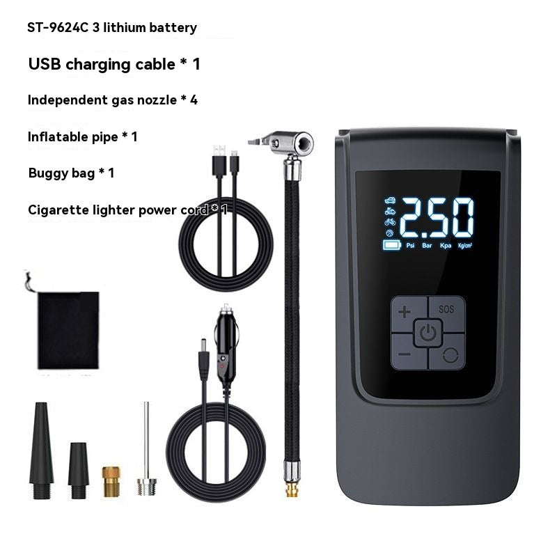 AirGo Portable Tire Pump