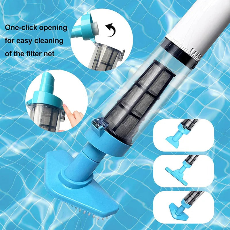 EcoClean Handheld Pool Vacuum